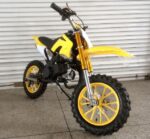 Dirt bike yellow - kids
