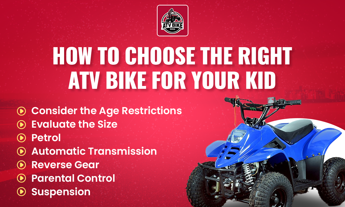 How to Choose the Right ATV Bike for Kids