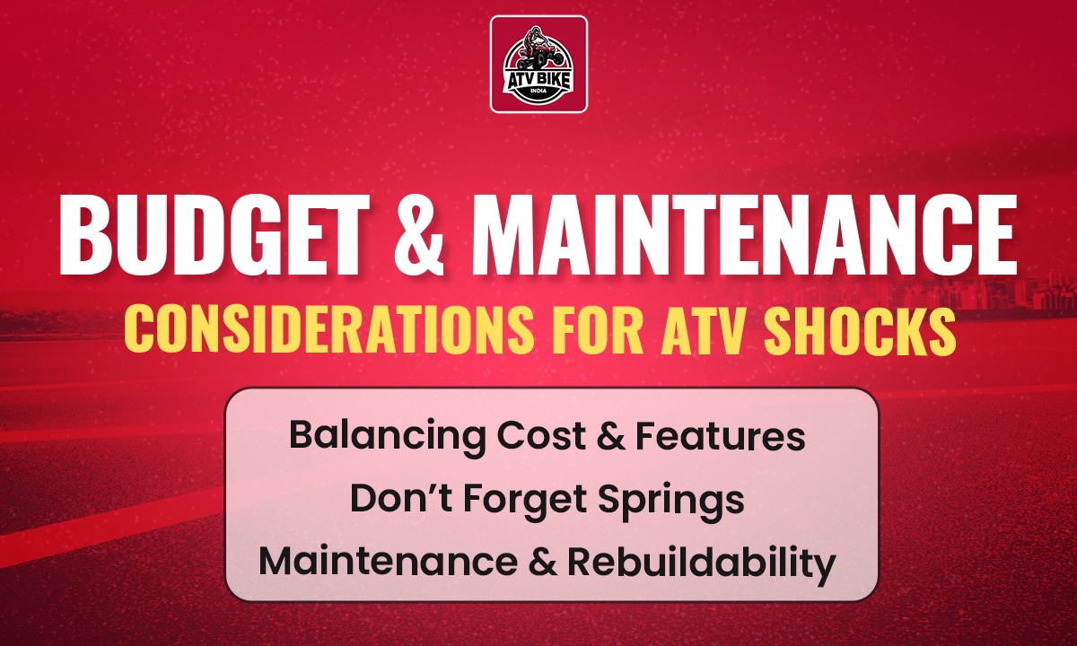 Budget and Maintenance of the Best ATV Shocks