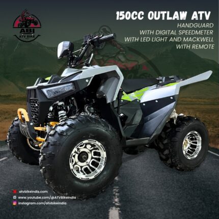 150cc Outlaw Atv (Grey & Yellow)