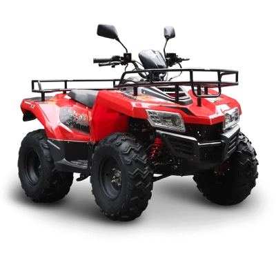 Red ATV Bike